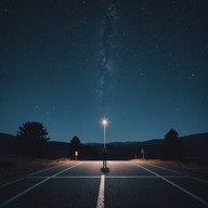 traveling guitar riffs embrace the night.