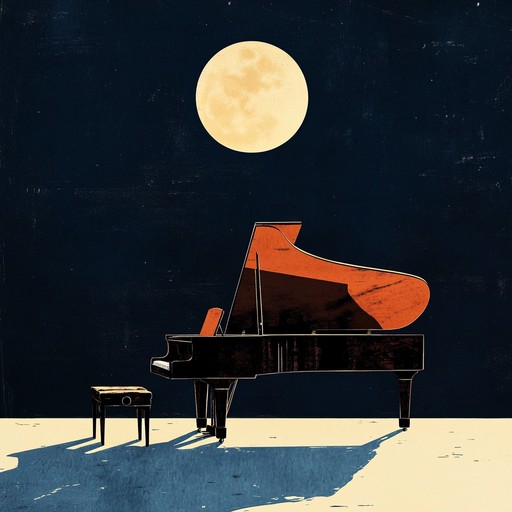 This piece captures the essence of lonely reflection under a moonlit sky. The somber piano notes reverberate as if through ancient, abandoned halls, conjuring images of forgotten memories and hidden secrets. The slow, deliberate pace and minimalist accompaniment allow each note to breathe and linger, immersing the listener in a meditative yet haunting experience.