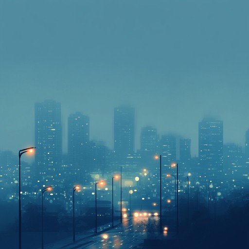 Imagine walking through a dimly lit city street, every slow beat echoing off the towering concrete, capturing the essence of urban solitude. The track combines deep bass with airy synth lines, evoking an almost palpable atmosphere of melancholy mixed with bits of hope. The slow tempo and minor chords enhance the feeling of a late night introspective journey