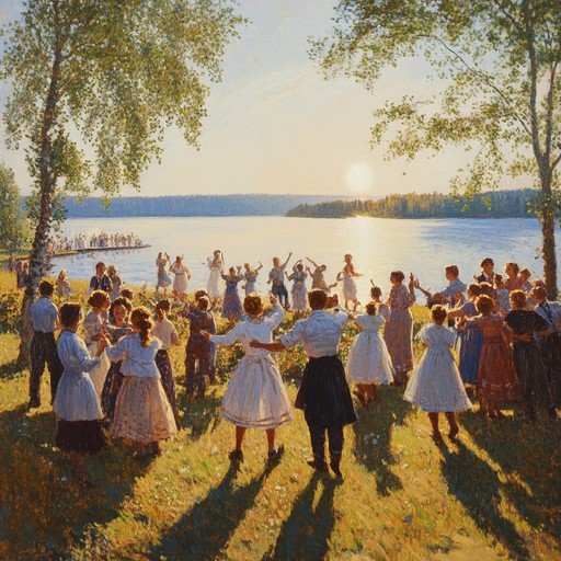 A vibrant and uplifting instrumental track that captures the essence of a joyful summer day in finland. Combining catchy melodies with lively rhythms, this song evokes the warmth and excitement of nordic summer celebrations, ideal for leaving listeners feeling happy and energized.