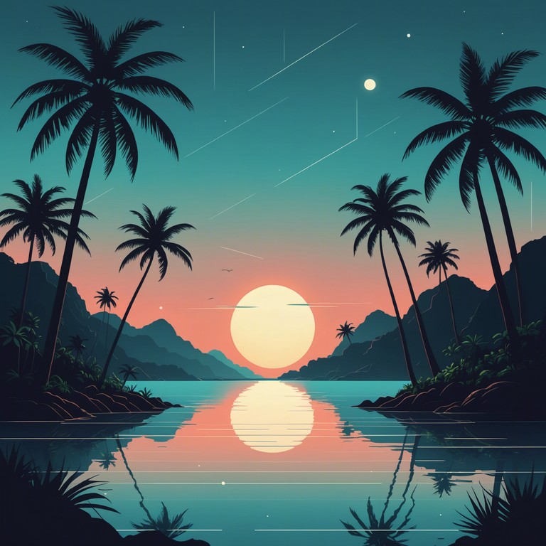 Imagine walking on a sunlit caribbean beach suddenly enveloped by the futuristic sounds of urban electronic music. The track uses tropical steel drums that harmoniously engage with deep, relentless dubstep rhythms, forming a bridge between the tranquility of island music and the gritty aggressiveness of modern dubstep.