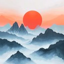 serene metal journey blending smooth rhythms gently