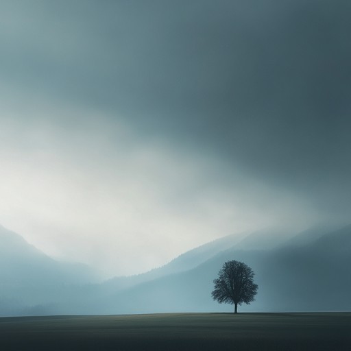 Exploring the quiet moments before a storm strikes, this composition uses a crescendo of atmospheric sounds to express the charged anticipation and awe that fills the air as dark clouds gather.