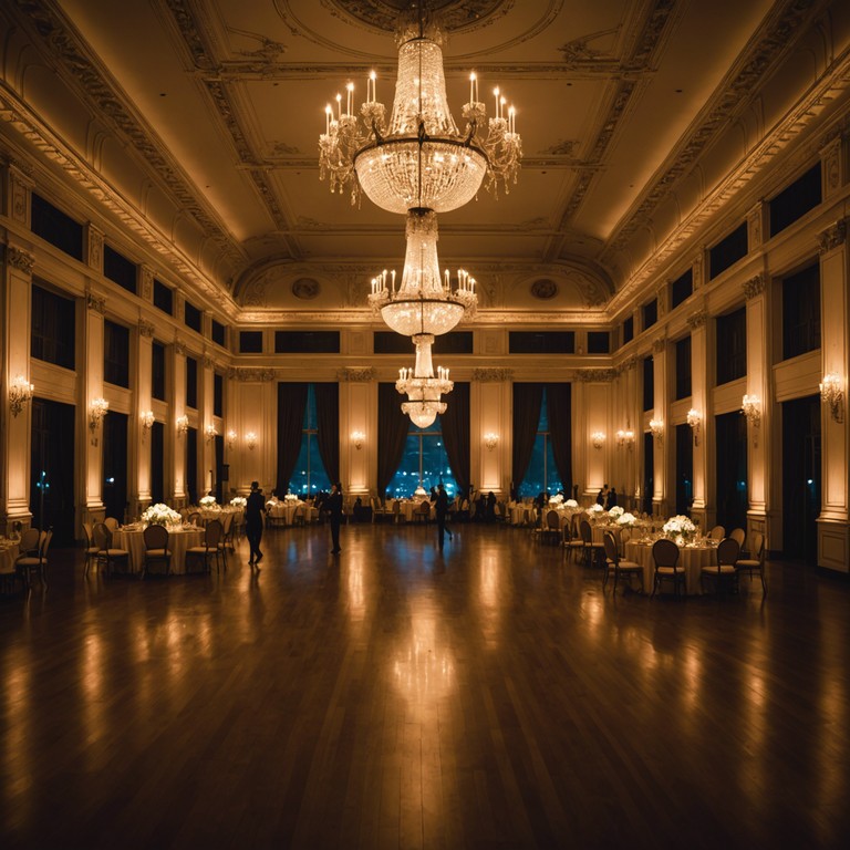 This composition features a deep exploration into the charm and grace of a classical viennese waltz, embodied through lush, swirling violin melodies that captivate and elevate the senses. The piece exudes the heightened sense of grandeur and emotional depth reminiscent of a moonlit ballroom in historic vienna.