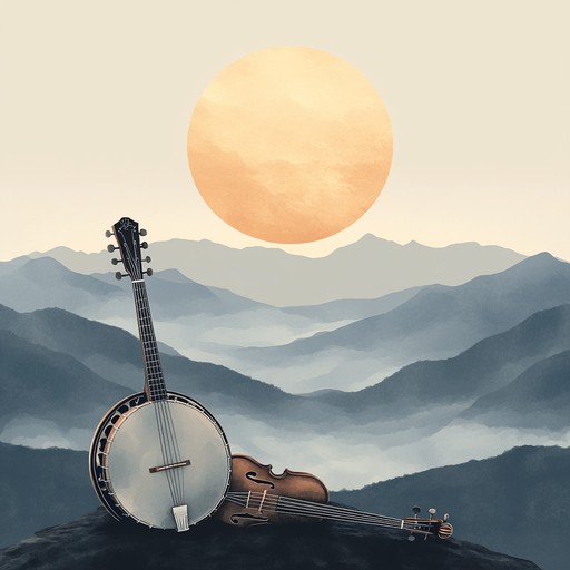 An uplifting instrumental that merges traditional bluegrass banjo with lively celtic fiddle tunes, capturing the joyful spirit of a new day in the mountains.