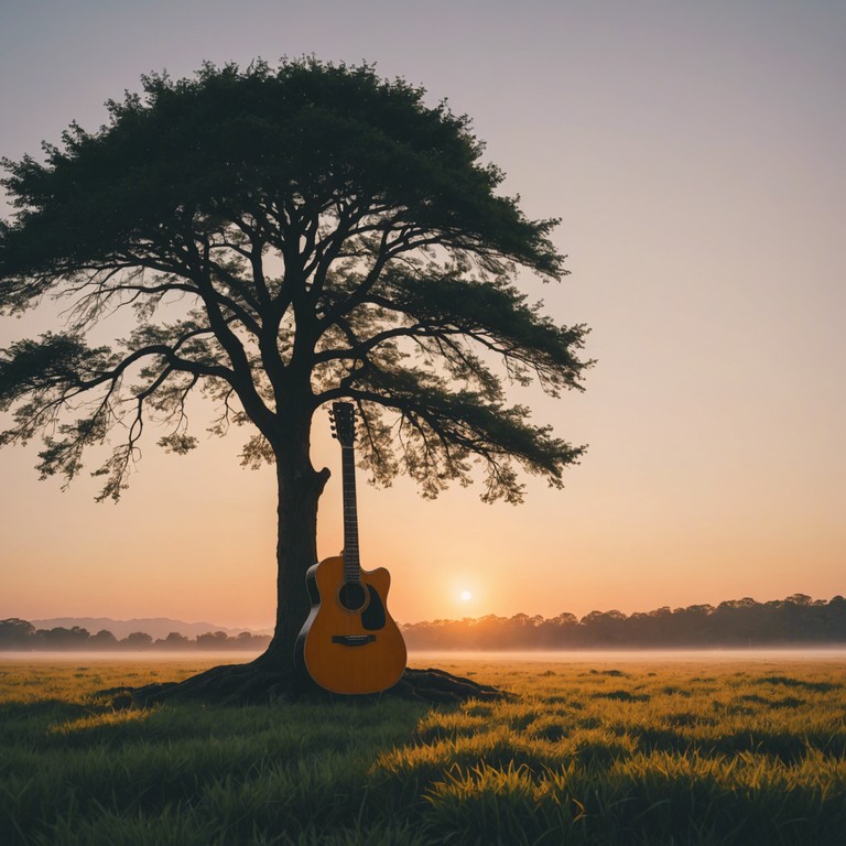 Echoing the placid yet potent sounds of guitar riffs, this alternative title captures the essence of tranquility within a heavy metal framework, blending soft melodic introspection with the assertive energy of metal to soothe and energize.