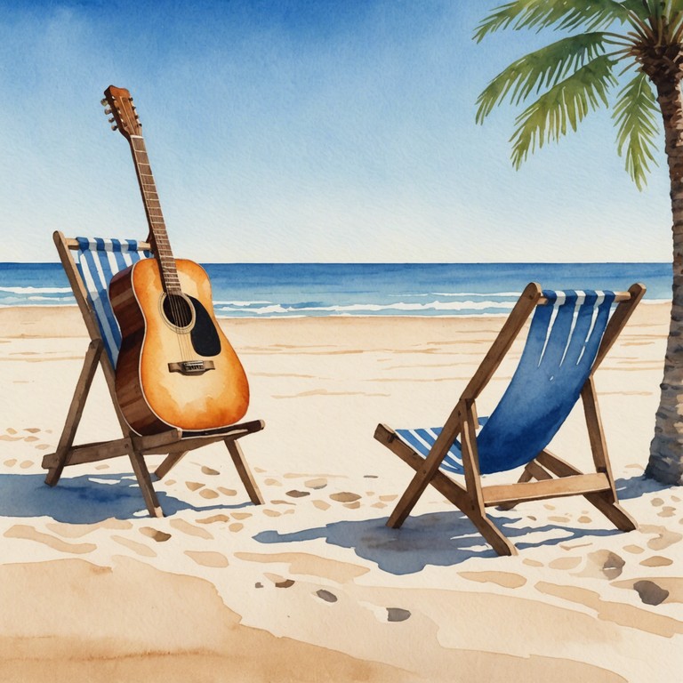 Imagine a perfect sunny afternoon in a seaside café in the mediterranean, where the music flows as lightly as the breeze, embodying the spirit of relaxation and happiness. This composition features gentle melodic structures that encourage listeners to unwind and embrace the moment, complementing the sound of waves and distant laughter.