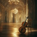 a fervent baroque violin piece conveying deep romantic yearning