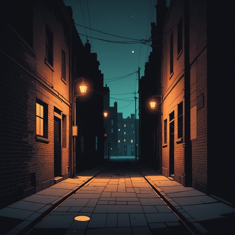 This instrumental captures the essence of introspection and shadow through its deep, resonant tones and minimalistic approach. Designed to evoke a sense of mystery and contemplation, it's perfect for scenes of night or subdued tension.