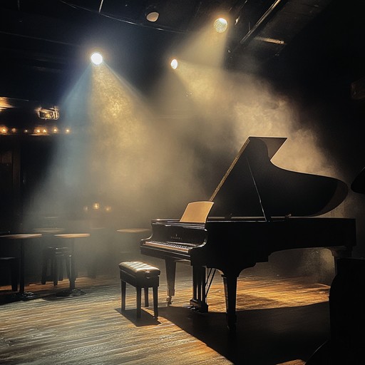 Immerse yourself in the heart of a plush, late night jazz club. The piano leads with spirited rhythms, blending classic torch lounge sensibilities with electric, fast paced energy. Ideal for a night of dancing and intimate moments, this instrumental track evokes both fire and sophistication