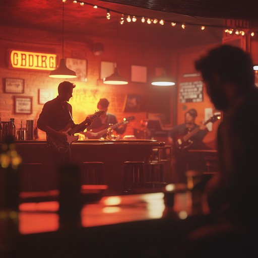 Imagine a scene in a dimly lit dive bar, where the worn tones of a seasoned electric guitar blend seamlessly with raw, passionate vocals. The track spins a tale of life's rougher edges, intertwined with the hopeful undertones of redemption and love lost. The combination of heavy guitar play and soul stirring lyrics encapsulates the very essence of blues rock, aiming to touch the spirit of every listener.