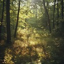 tranquil forest sounds calming the soul gently.