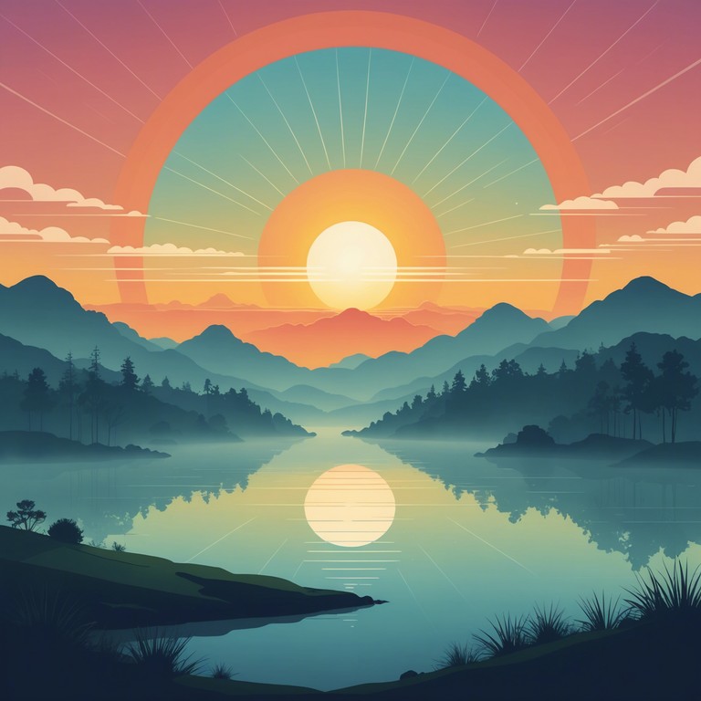 This piece is designed to embody the essence of an invigorating morning with a trumpet leading a lively and energizing rhythm, reminiscent of a brisk walk at dawn. The song features complex capriccio patterns that mimic the unpredictable beauty of the early daybreak. The music is meant to stir the listener's spirit and set a positive tone for the day.