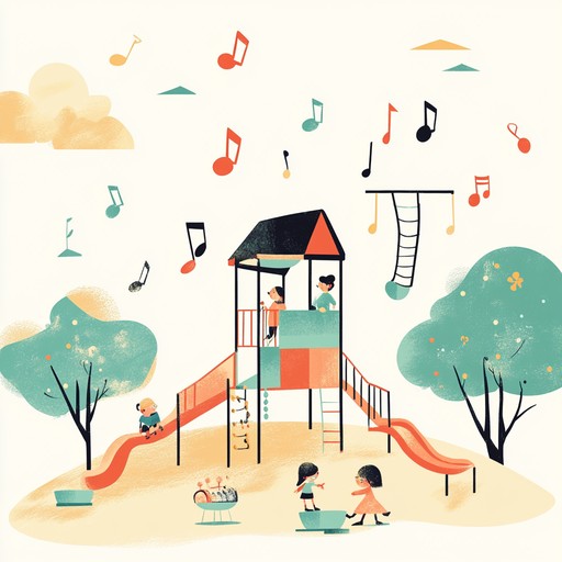 Imagine a modern twist to the funk genre, where each note plays like a child's joyful yell across a sunny playground. The tracks mix a lively bass line with whimsical brass sections to create a musical expression of pure joy and nostalgia.