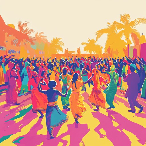 This track will transport listeners to the vibrant heart of a punjabi wedding celebration, where the thunderous beats of the dhol drum command everyone to the dance floor. Its rhythmic patterns reflect the joy and excitement of traditional festivities, perfectly capturing the essence of a cultural feast.