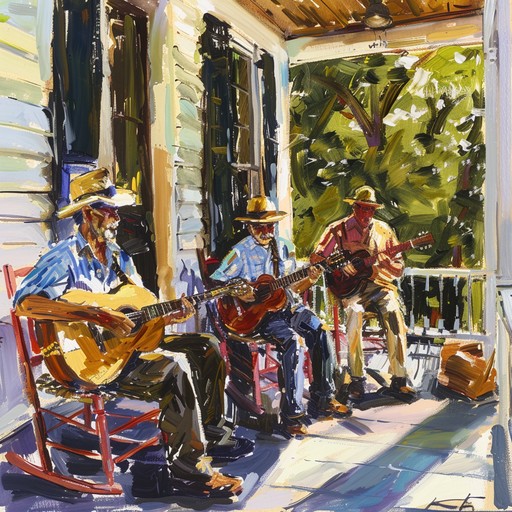 A lively and whimsical blues instrumental that captures the carefree and cheerful essence of a sunny summer day in the south. With playful harmonica phrases and a swinging rhythm section, this tune brings smiles and light hearted joy, reminiscent of lazy afternoons and friendly gatherings. Perfect for evoking a nostalgic sense of warmth and happiness.