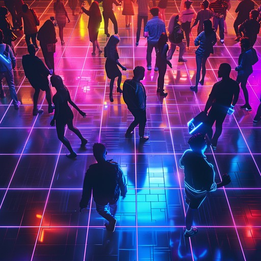 Immerse in a vibrant, high energy synthwave track that captures the essence of the 80s dance scene with electrifying rhythms, pulsating basslines, and shimmering synths. This instrumental piece will transport listeners straight to neon lit dance floors and roller discos.