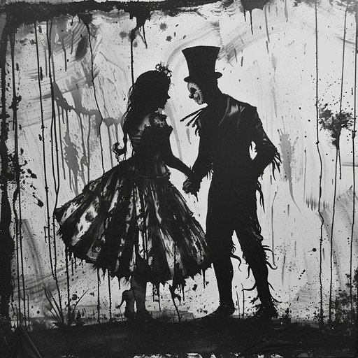 An eerie waltz plays, echoing through an abandoned circus tent. The ghostly tune is punctuated by creaks, whispers, and distant laughter, creating a sense of unease and mystery. The music box-like melody repeats hypnotically, as if luring listeners into a dark, forgotten world of faded dreams and forgotten fears.