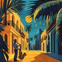 a smooth mambo instrumental blending romance and tropical rhythms.