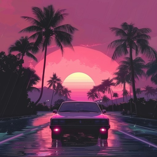 Ideal for a night-time cruising scene, this track uses smooth, nostalgic synths underscored by a gritty phonk beat to convey the mood of a low-lit drive through a cityscape. The layers of slow rhythmic bass alongside vinyl crackles add an old-school touch to the modern phonk style, creating a reflective yet groovy ambiance.