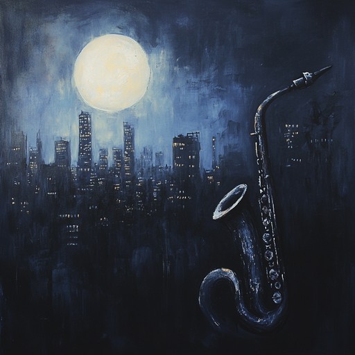 A mesmerizing blend of smooth jazz chords and ethereal melodies, evoking a journey through an enchanted midnight cityscape. The piece features mystical undertones with a saxophone lead, creating an otherworldly atmosphere. Perfect for late night introspection or an atmospheric background to magical storytelling.