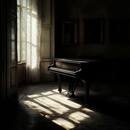 An eerie and deeply emotional piano ballad, lost lovers' lament captures the sorrow and bittersweet remembrance of a love once cherished. The poignant notes and expressive dynamics carry the listener through waves of sadness and nostalgia, setting a somber yet beautifully haunting mood that resonates deeply within the soul.