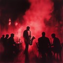 unsettling torch lounge with dark, smoky jazz tones