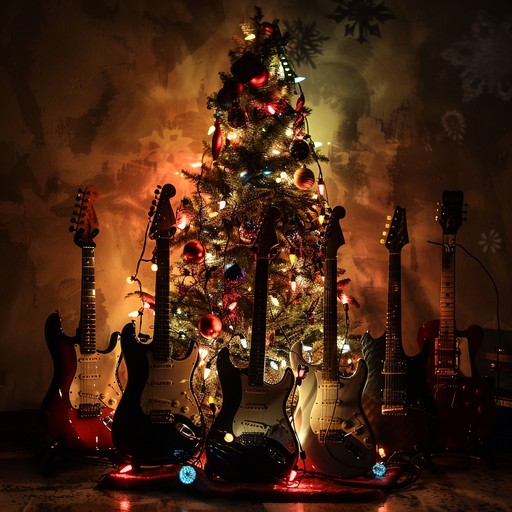 Combine heavy guitars with jingle bells, creating a unique festive metal experience that combines the joy of the holidays with the intensity of nu metal. Distorted riffs and aggressive drums intertwine with joyous jingles, producing an exhilarating, celebratory atmosphere.