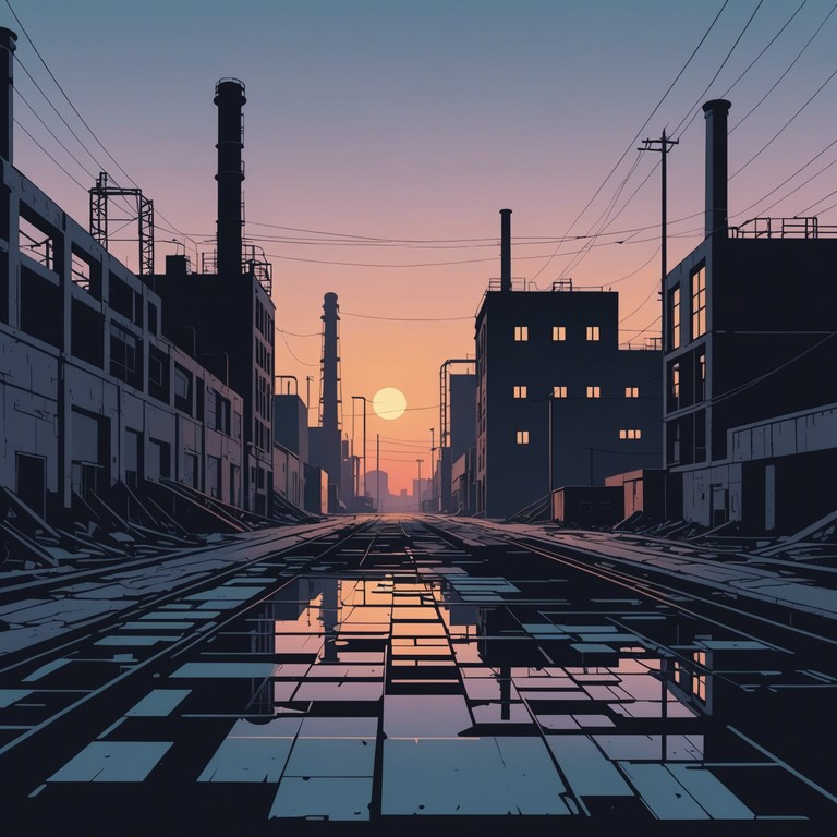 A musical exploration that captures the chill and darkness of forgotten urban landscapes, perfect for a reflective evening or deep creative work.