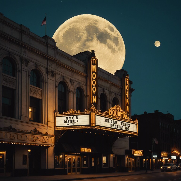 A song imbued with the grandeur of broadway and the ethereal quality of a moonlit night, designed to transport listeners straight into a dreamlike realm. Lush orchestration meets the delicate strains of a piano, whispering tales of ancient romance and present passion through each note.