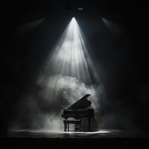 Step into a smoky cabaret where the spotlight shines on a grand piano. The piece is adorned with dark, brooding melodies and scintillating runs, creating an atmosphere thick with passion and intrigue. Each chord progression takes you deeper into a world of mystery and allure, designed to mesmerize and captivate every listener.