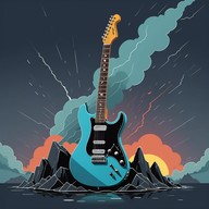 rebellious rock, experimental twists, raw energy