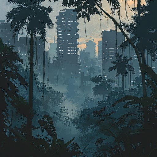 An intense fusion of dark urban beats with rhythmic tribal jungle elements creating an evocative soundscape meant to keep listeners on edge
