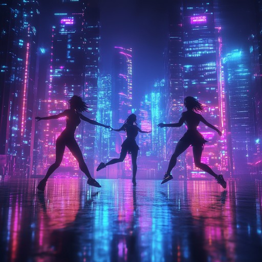 Imagine dancing under neon lights in a futuristic cityscape, accompanied by vibrant synths and infectious rhythms. This track is a high energy, synth driven instrumental that captures the essence of contemporary k pop with a futuristic twist, incorporating glistening electronic elements and catchy hooks to create a pulsating dance anthem. Perfect for upbeat, stylish, and modern settings.