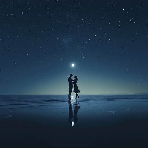 A graceful instrumental cumbia intertwining soft percussion and melodic accordion, capturing the intimacy of a romantic evening on a moonlit beach. The gentle rhythms mirror the heartbeat of lovers, while the melodies evoke whispers shared under the stars.