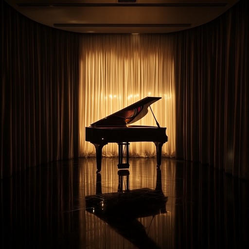 Guide listeners through a shadowy, emotion filled cabaret with mournful piano. Experience the bittersweet sorrow of late night reflections in a scarlet lit lounge.