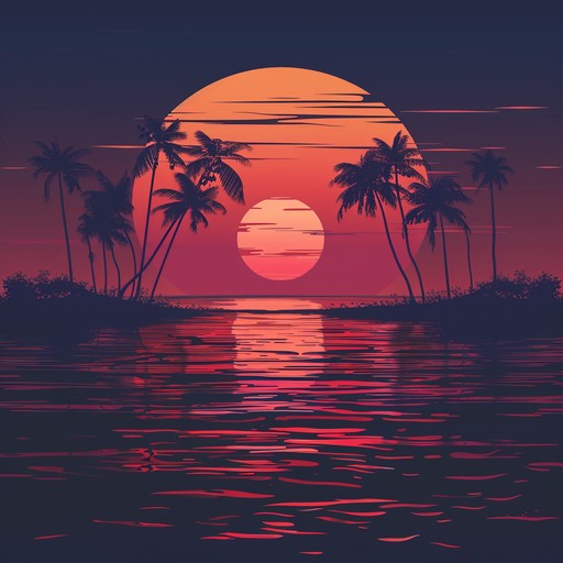 Transport listeners to a sunlit beach with serene, melodic waves and the gentle rustling of palm leaves. This track features soft synthesizers and ambient pads, evoking a sense of relaxation and blissful escape.