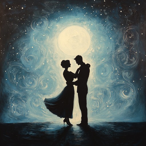 Experience an instrumental tango that transports you to a dreamlike realm where haunting melodies and ethereal rhythms weave together in a surreal nocturnal landscape. The music flows like mist, enveloping you in a dance between reality and dreams.