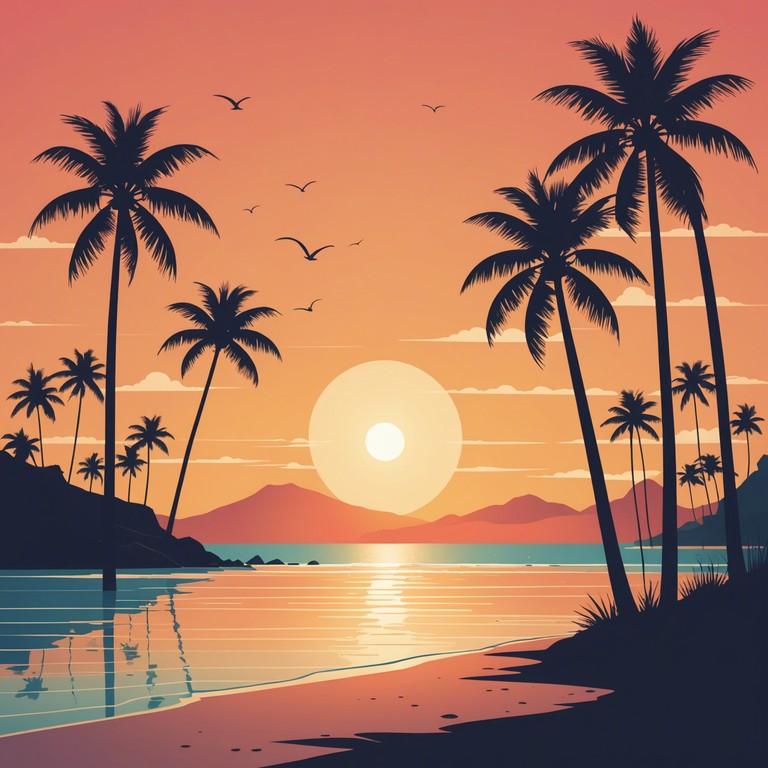 Imagine the sun setting over a tranquil beach as this chill mambo tune plays, incorporating smooth percussions with ambient sounds to evoke a serene sense of being away from the bustling world. The music includes a mellow trumpet that draws deep influences from traditional mambo while introducing elements of chill lounge music for a modern twist.