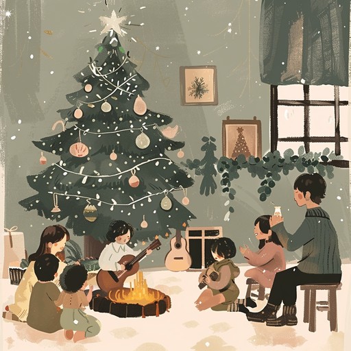 This instrumental combines festive sounds with the simplicity of nursery rhymes, using xylophones, bells, and gentle rhythms to create a joyful and warm holiday atmosphere for children and families to enjoy.