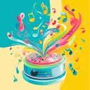 playful melodies with colorful toy sounds and vibrant rhythms