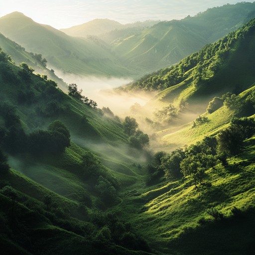 In a celebration of rustic life and traditions, this folk song features the reflective, serene essence of life in a secluded valley. The harmonious blend of instrumental tones captures the tranquil pace of rural living, evoking a sense of connection to the earth and simpler times.