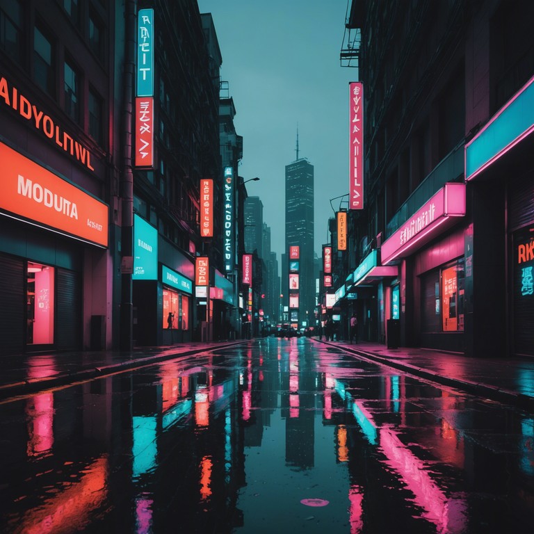 A mellow chillwave tune that feels like a serene walk through neon lit streets after the rain. The synth pads swirl around you along with subtle percussion that lays down a chill, cinematic vibe.