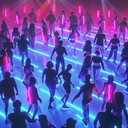 energetic dance pop track with passionate, rhythmic beats.