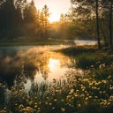 soothing sounds of finnish summer create peaceful vibes.