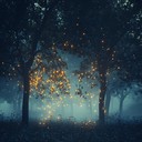 capture woodland's essence with ethereal, ambient shimmering tones and echoes