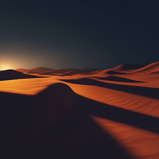 A tension filled soundscape that immerses the listener in the ancient and mysterious desert terrains of the middle east. The use of traditional instruments and modern techniques creates an atmosphere of suspense and intrigue that unfolds with every note.