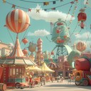 cheerful and lively jingle with playful cartoon vibes