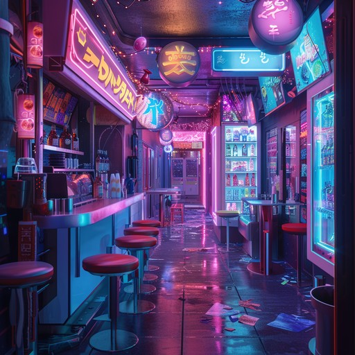 A pulsing, high-energy edm track that captures the vibrant, futuristic atmosphere of tokyo at night. Shimmering synths, driving basslines, and glitchy electronic effects evoke the city's pulsating neon lights and bustling streets.