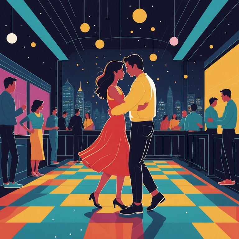 This composition is intended to blend powerful romantic sentiments with a lively funk style, capturing the excitement and emotion of a blossoming love affair. Featuring electric guitar with laid back yet expressive grooves, it serves as a backdrop for those moments of personal reflection or intimate gatherings.